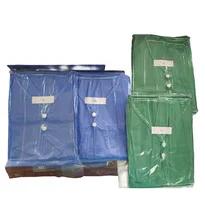 China Breathable Adult Unisex Disposable Surgical Gown with Tie On Closure for sale