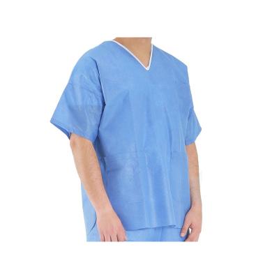 Chine Médicaux médicaux bleus jetables frottent des costumes poids non-tissé de 35 - 70 GM/M à vendre