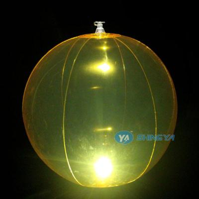 China Promotional Toy Light Up Beach Ball With Color Changing LED Lights for sale