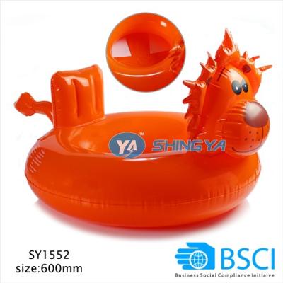 China PVC Non-Toxic Environmental Inflatable Boat , Baby Pool Ring Tube Seat For Kids for sale