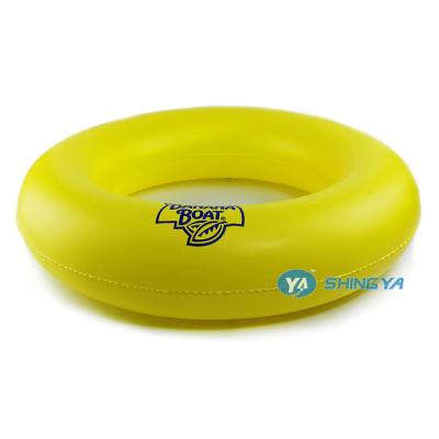 China Women Wholesale Customized Swim Plastic Inflatable Adult Ring Donut Float Ring for sale