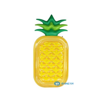 China 2019 New Design Water Games Mattress Pineapple Inflatable Pool Toy (BSCI Factory) for sale