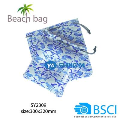 China BSCI Factory Fashion PVC Inflatable Beach Cooling Bag And Pillow For Sale for sale