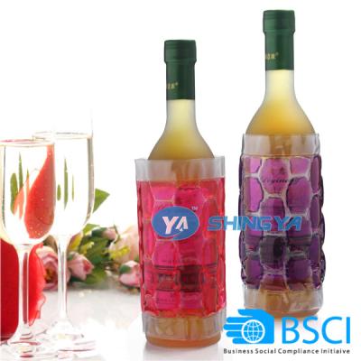 China Special Design Clear Plastic Wine Beverage Cooler Cooler for sale