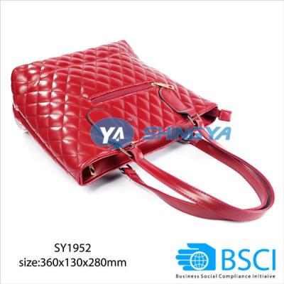 China 2015 simple beautiful PU promotional handbag for ladies for sale