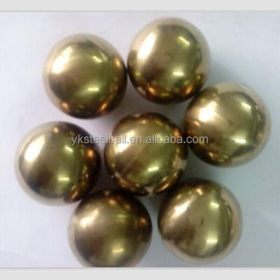 China Various Decorative Hollow Brass Copper Balls With Holes for sale