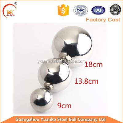 China Motor 201/304 Stainless Steel 30mm Dia Half Cavity Steel Float Ball Antiacid Corrosion Resisting for sale