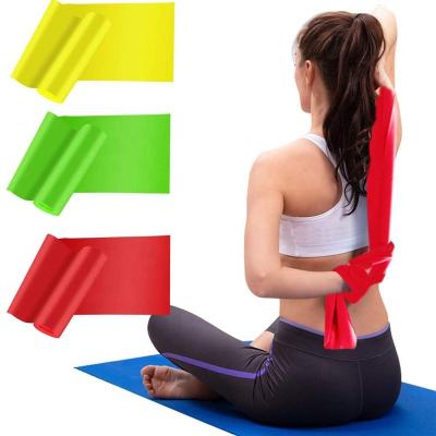 China Durable Resistance Bands Elastic Exercise Bands 3 Pack Physiotherapy Tension Recovery Workout Strength Training For Women, Yoga for sale