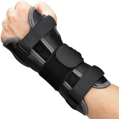 China Adjustable Elasticity Breathable Adjustable Wrist Support Brace for Carpal Tunnel, Fits Both Hands, Aluminum Splint, Aids to Relieve Tendonitis, Arthritis for sale