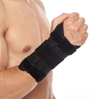 China Breathable Adjustable Elasticity Carpal Tunnel Wrist Brace for Men and Women Metal Wrist Splint for Hand and Support Arthritis Pain Relief and Wrist Tendonitis for sale