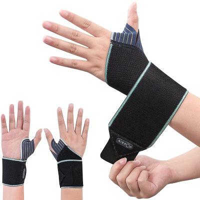 China Adjustable Elasticity Breathable Wrist Brace with Thumb Support for Workouts, Gym, Adjustable Wrist Wraps for Women Men, Right Left Hand Fit for sale