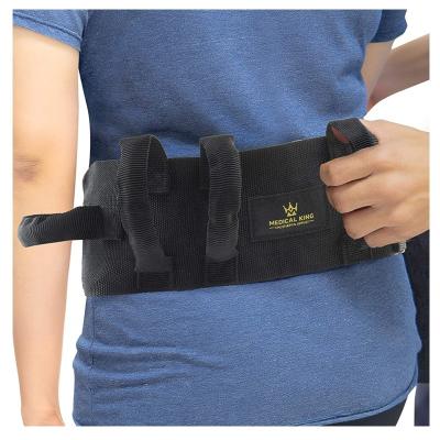 China Convenient Transfer Belt 55 Inch Delay 500 Pounds Lifting Seniors Gait Belt With 6 Handles Big Lift Belt For Elderly, Therapy, Disability for sale