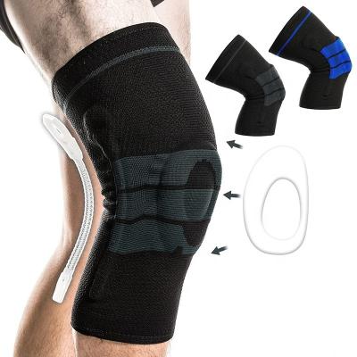 China Non-Slip Knee Brace for Pain Professional Knee Compression Sleeve Knee Support with Patella Gel Pads and Side Stabilizers for sale