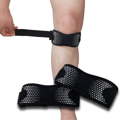 China Non-slip Patella Tendon Knee Strap 2 Pack Wide Adjustable Knee Stabilizer Band for Knee Pain, Running Support, Raising, Basketball for sale