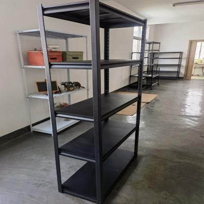 China Heavy Duty Corrosion Protection Storage Rack Rivet Boltless Shelving Steel Shelves for sale