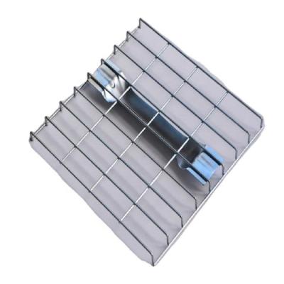 China Corrosion Protection Storage Shelf Pallet Rack Wire Mesh Galvanized Welded Steel Decking for sale