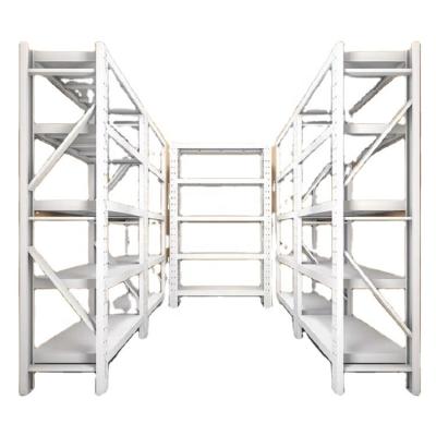 China Corrosion Protection Medium Duty Metal Longspan Storage Rack Shelf Bracket for sale