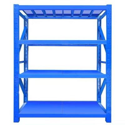 China Corrosion Protection Factory Supply Medium Duty Metal Storage Rack Adjustable Steel Shelving Shelves for sale