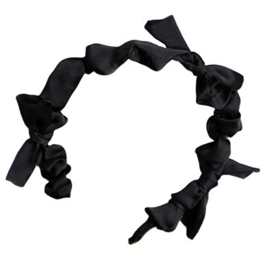 China Sweet Unique Design Hot Selling Hair Tie Bands Wholesale For Women Makeup Hair Band for sale