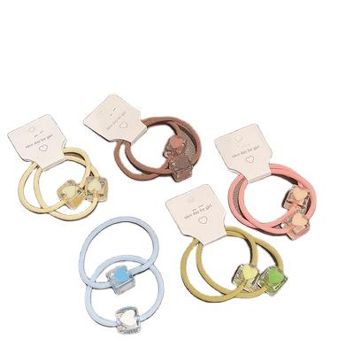 China Factory Made Sweet JIRIS High Quality Various The New Cute Elastic Hair Scrunchies for sale