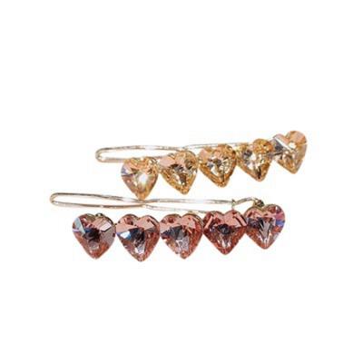 China Hot Fashion Simple Bling Crystal Diamond Hairpins For Woman Selling From CHINESE JIRIS 2021 New for sale