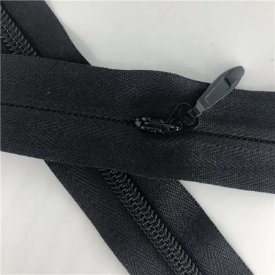 China 5# viable invisible nylon zipper, high quality visible zipper for sale