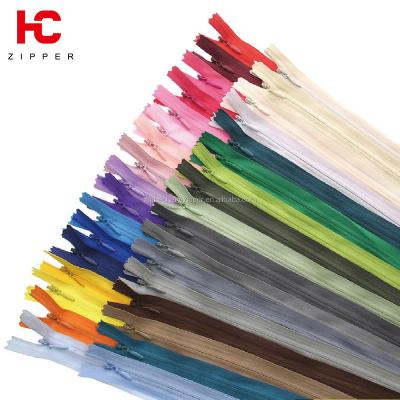 China Eco - Friendly Invisible / Hidden Long Warp Zipper Roll Fabric Tape For Bed Sheet for sale