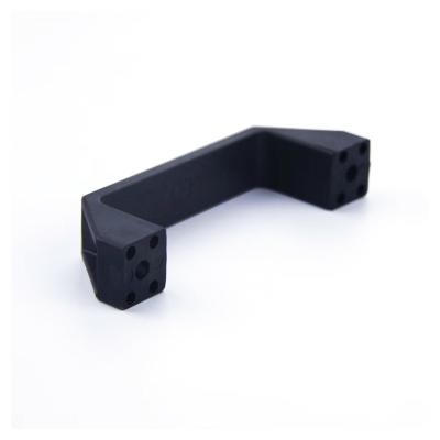 China Modern Plastic Bridge Switchboard Cabinet Door Handle Pull Electrical Panel Handle for sale