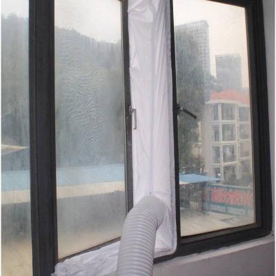 China Home airlock window seal for mobile air conditioner units and soft fabric sealing partition window door seal for sale