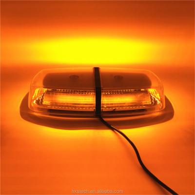 China DC12V 24V Roof Light Emergency Beacon Warning Turn Signal Lamp 72 LED Amber Car Roof Strobe Car Lighting Magnetic Mounted for sale