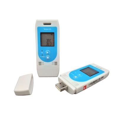 China LCD Screen TempU03 Industrial High Temperature Humidity Data Logger USB Data Logger for sale