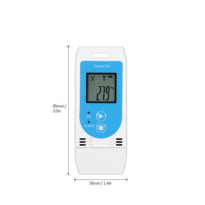 China LCD Screen TempU03 Digital Humidity and Temperature Data Logger for sale