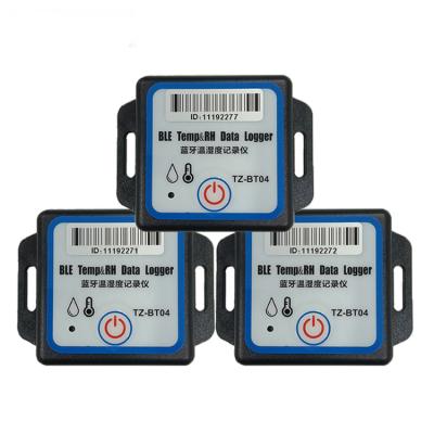 China BT04B Cold Food Truck Monitoring Bluetooth Temperature Humidity Data Logger for sale