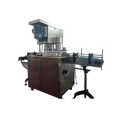 China Automatic Carbonated Food Soft Drink Beverage Tin Can Capping Sealing Machine for sale