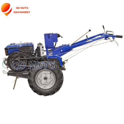 China Hot sale machinery repair shops cheap price 10 hp diesel electric start walking behind tractor motocultor micro power tiller for sale