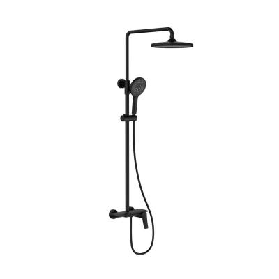 China Without Slide Bar Low Price Good Quality Bathroom Faucet Wall Mounted Hot Cold Shower Set With Cold And Hot Water for sale