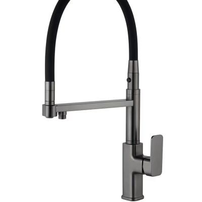 China Without slide bar brass sink faucet, pull-out type, water purifier faucet, multifunctional vegetable basin faucet for sale