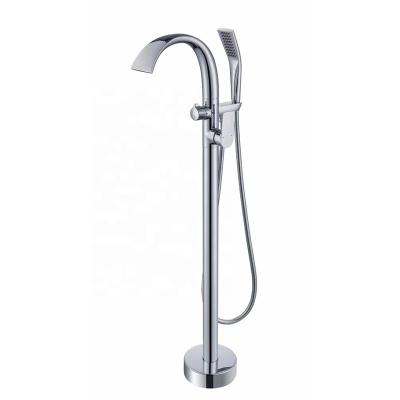 China Thermostatic Faucets Free Standing Perfect Design Shower Bath Mixer Tap Outdoor Shower for sale