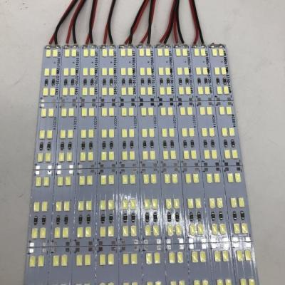 China LANDSCAPE hot sale! 5630 double line smd 144leds/m led rigid strip 12v ip20 led bar light for sale