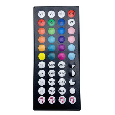 China DC12V RGB Wifi LED Theme Park Mini IR 44Key Android /IOS Controller Remote Control For LED Strip Light Via Smartphone for sale