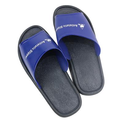 China Blacks anti-static anti-static cleanroom sandal comfortable anti-static ESD slipper SPU blue anti-static non-slip PVC foam anti-static for sale