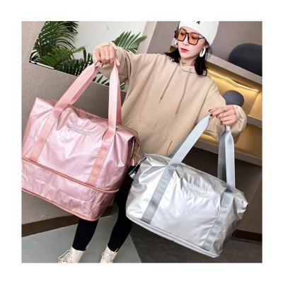 China Hot Sale Fashion Large Capacity Bags Travel Bags Waterproof Design Fleece Sports Bag for sale