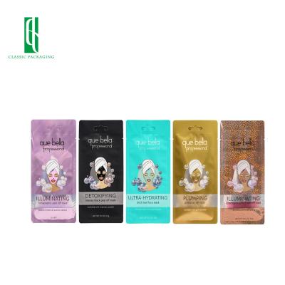 China Disposable High Quality Custom Printed Aluminum Foil Skin Care Sample Sachet Packaging for sale