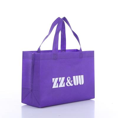 China Factory price eco-friendly running ultrasonic advertising carry bag wholesale eco reuseable non woven bag for sale