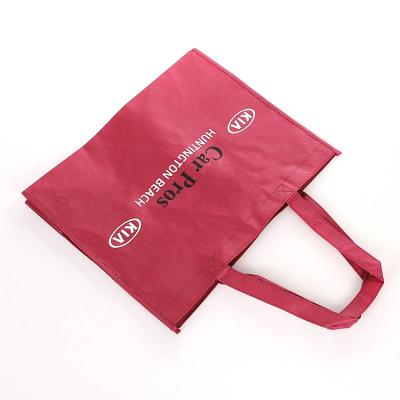 China Custom Recyclable Non Woven Reusable Non Woven Polypropylene Bag Storage Nonwoven Bag for sale