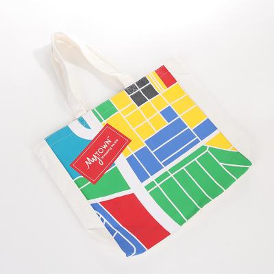 China 100% Eco-Friendly Organic Custom Cotton Bag Shopping Tote Bag Cotton Bags With Logos for sale