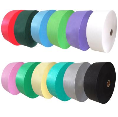 China Musk In-Stock Materials PP Spunbond Non Woven Fabric Waterproof Rolls Polypropylene Spunbond Nonwoven Fabric for sale