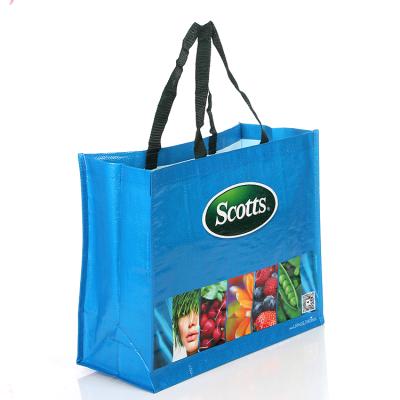 China China Logo Promotion Tote Shopping Bag Eco - Friendly Custom Cheap Custom PP Woven Bag for sale