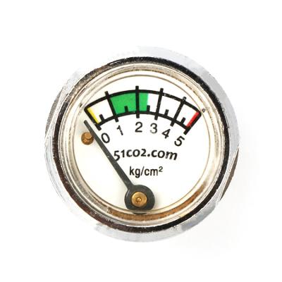 China Hot sales good quality diaphragm pressure gauge/brass/plastic pressure gauge for dry powder fire extinguisher accessories for sale