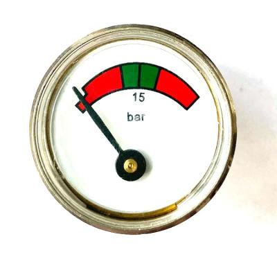 China Hot Sales Good Quality Brass/Plastic Diaphragm Pressure Gauge For Fire Extinguisher Spare Parts for sale